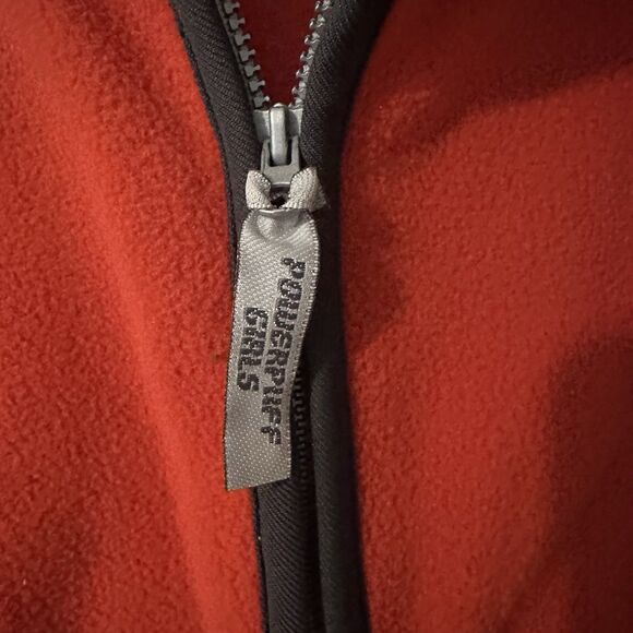 Vintage Powerpuff Girls Fleece Full Zip Vest Women’s Size XL Cartoon Network - Picture 4 of 7